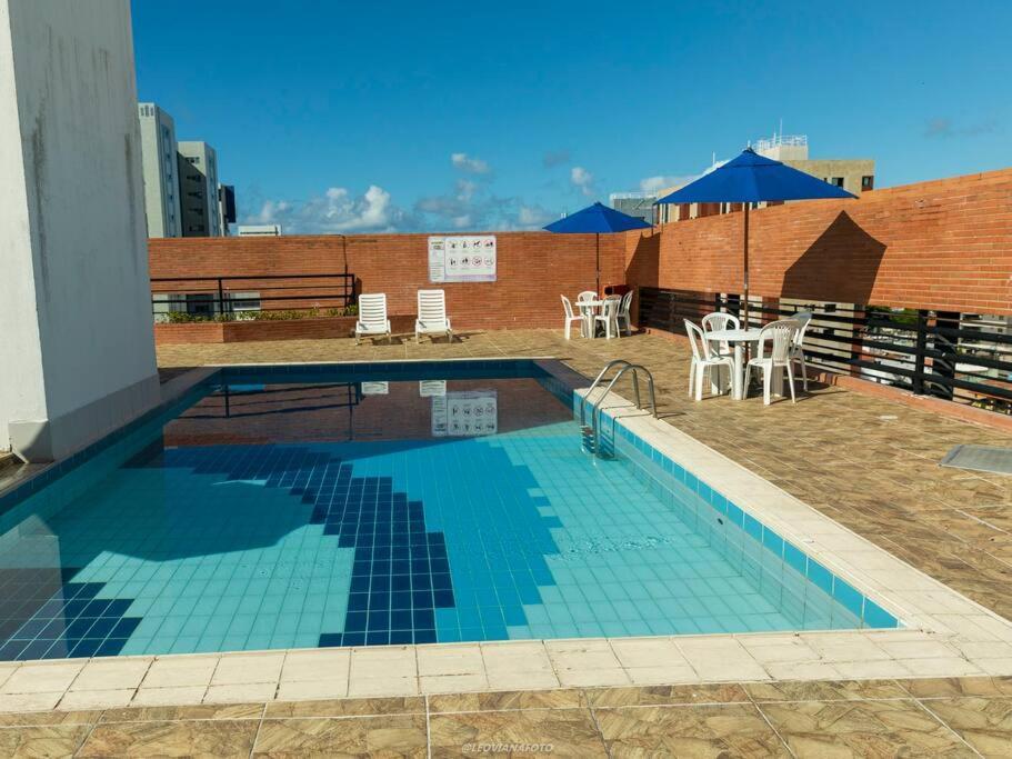 Apto Aconchegante! A 100 Metros Do Mar -Netflix E Wifi Maceió Kültér fotó